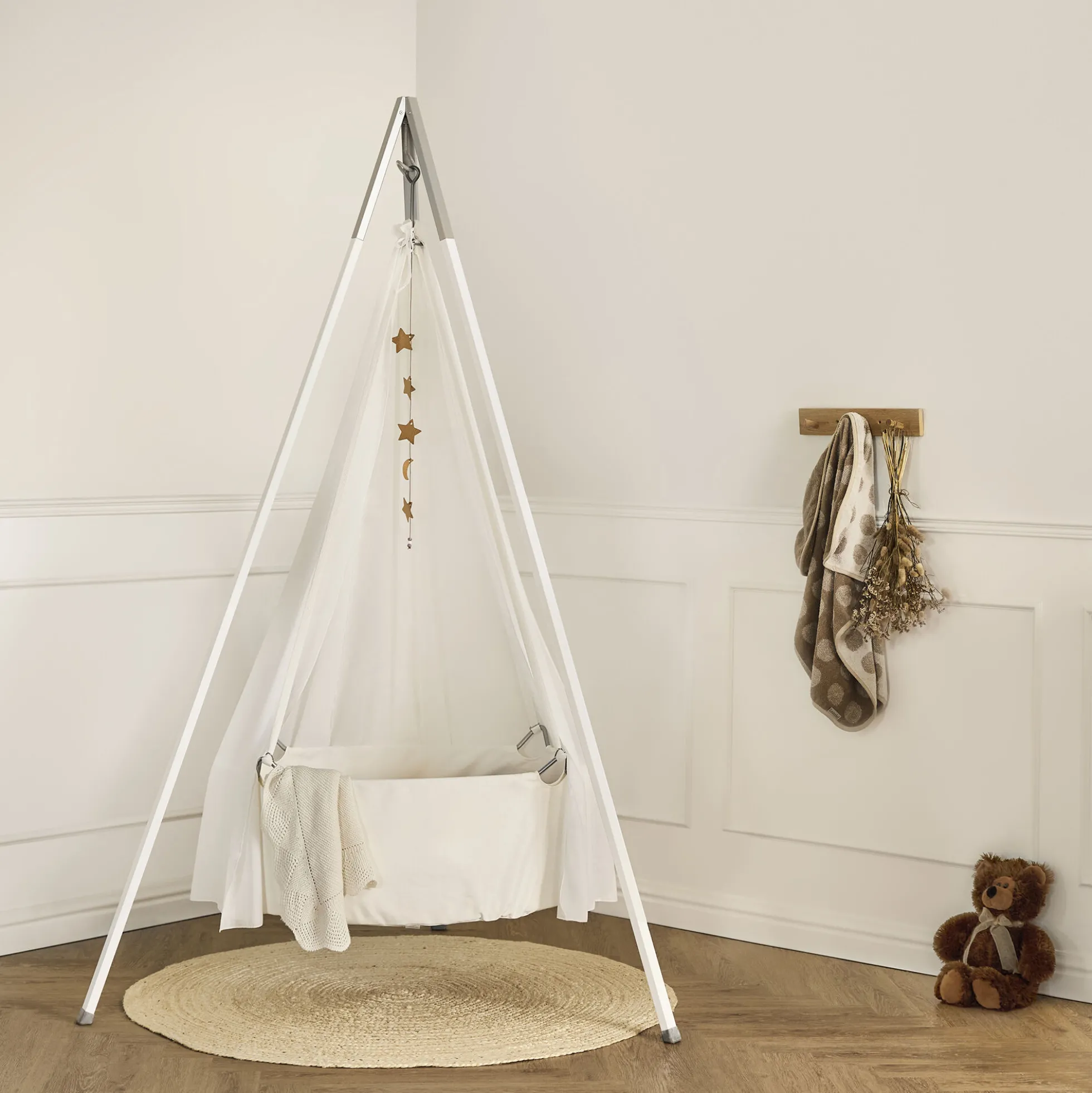 Stativ til Leander Classic™ vugge, white