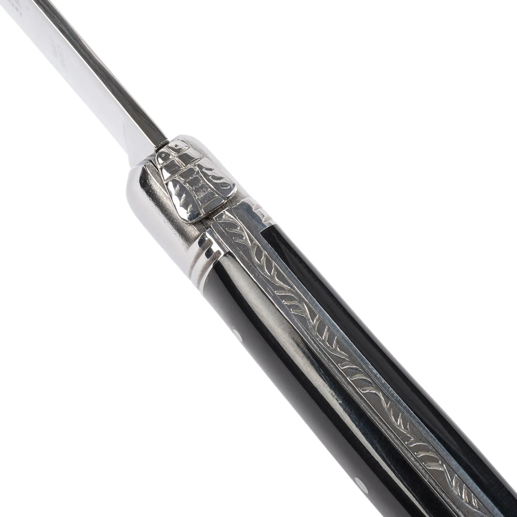 Steakkniv, sort horn
