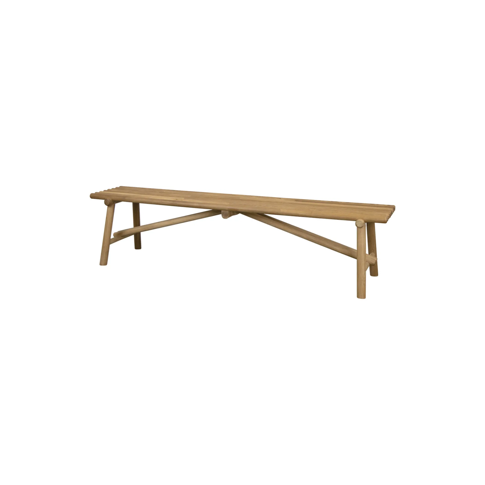 Sticks bænk, teak