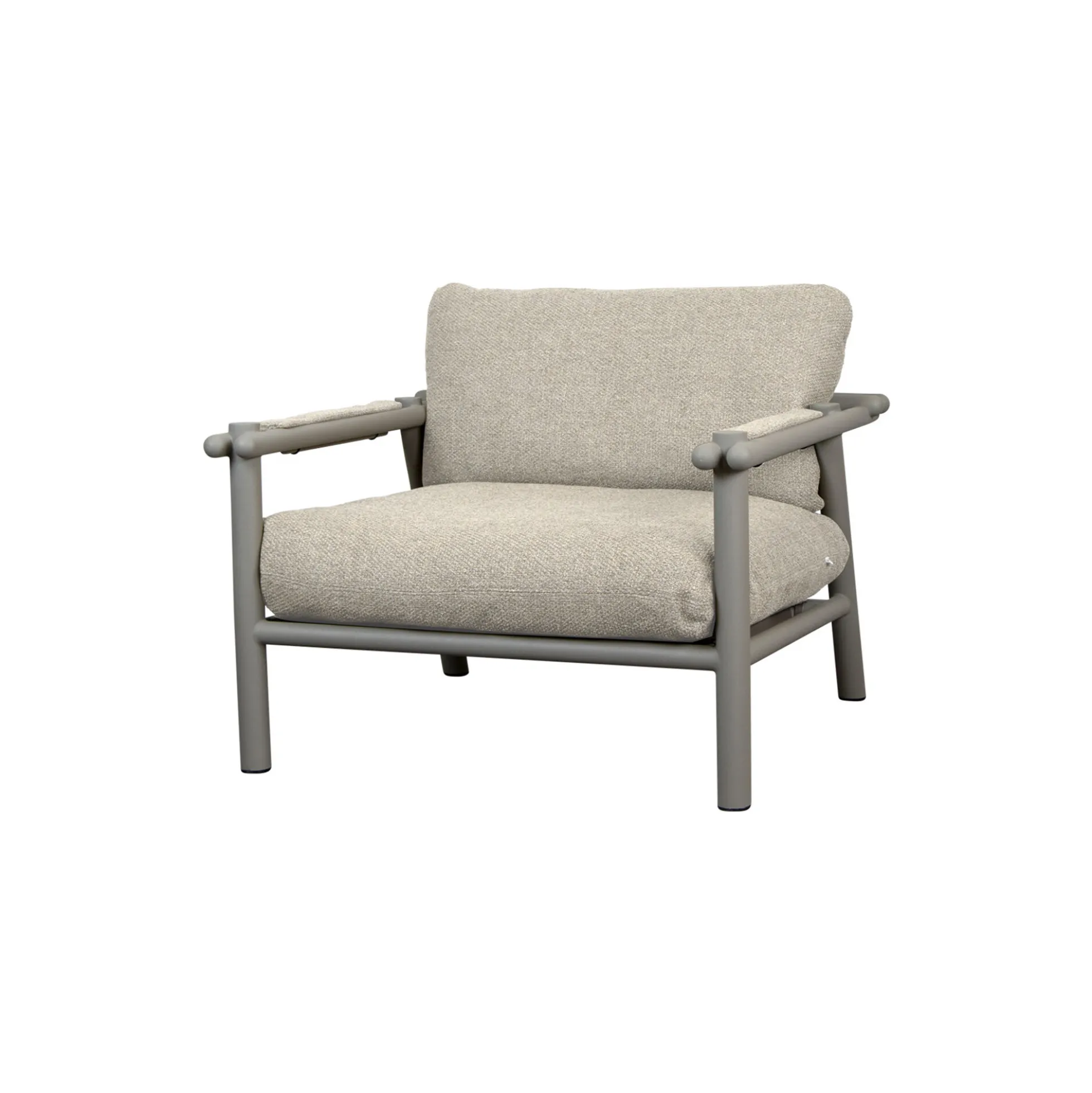 Sticks loungestol, taupe