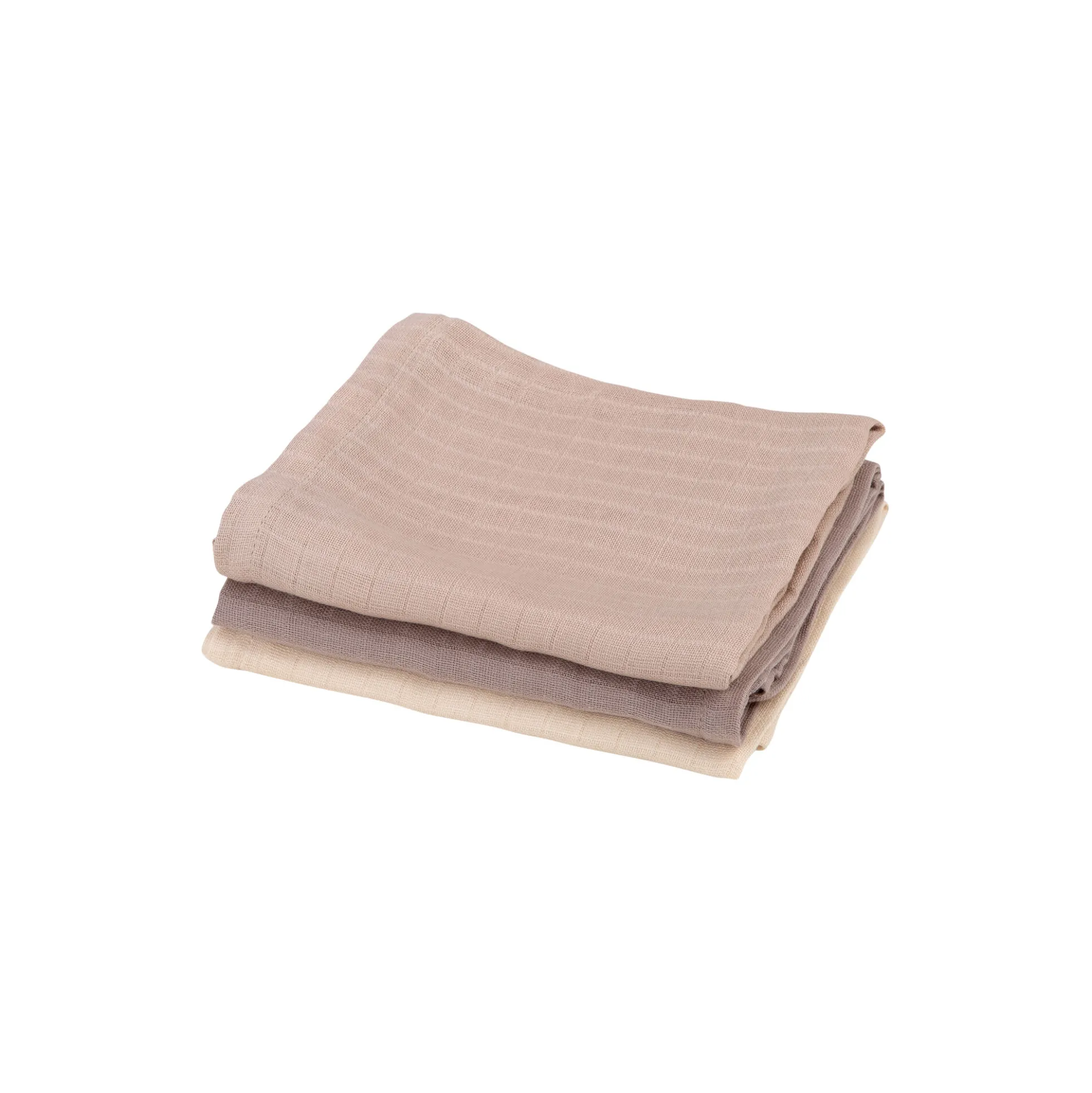 Stofbleer 3 stk., moonlight beige