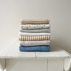 Stofble 2-pak, classic stripes blue