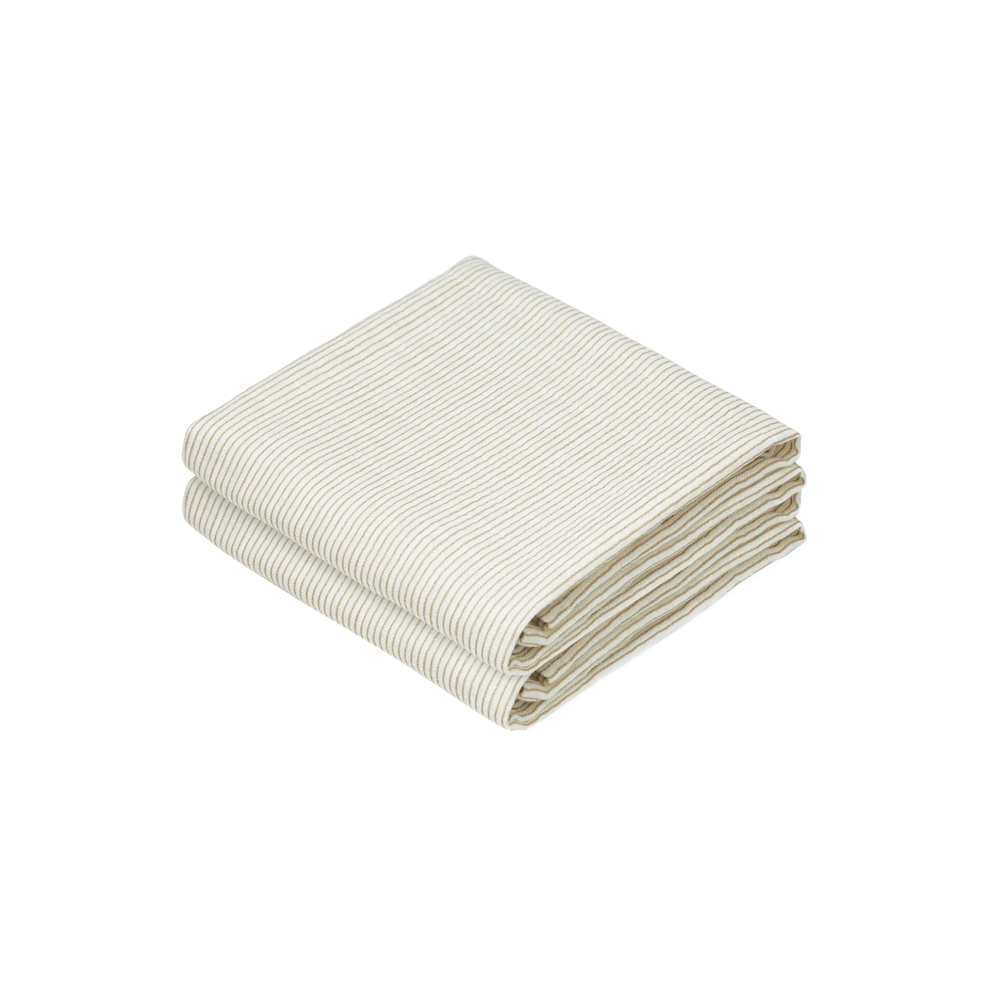 Stofble 2-pak, classic stripes camel