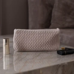 Strikket Clutch Petra, husted violet