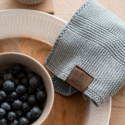 Strikket Klud, griffin grey