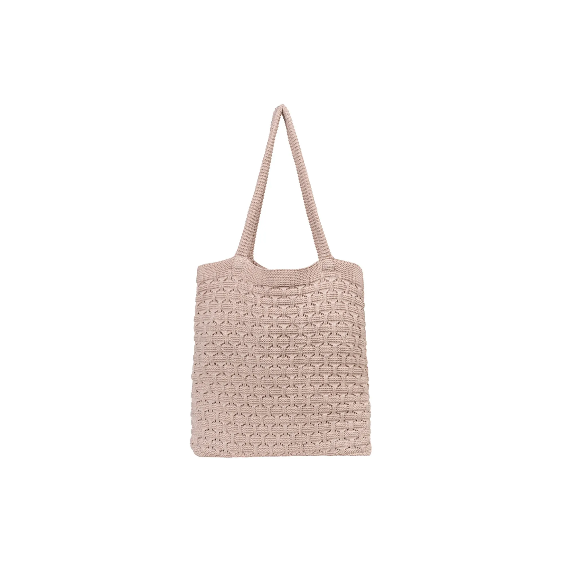 Strikket Net, husted violet