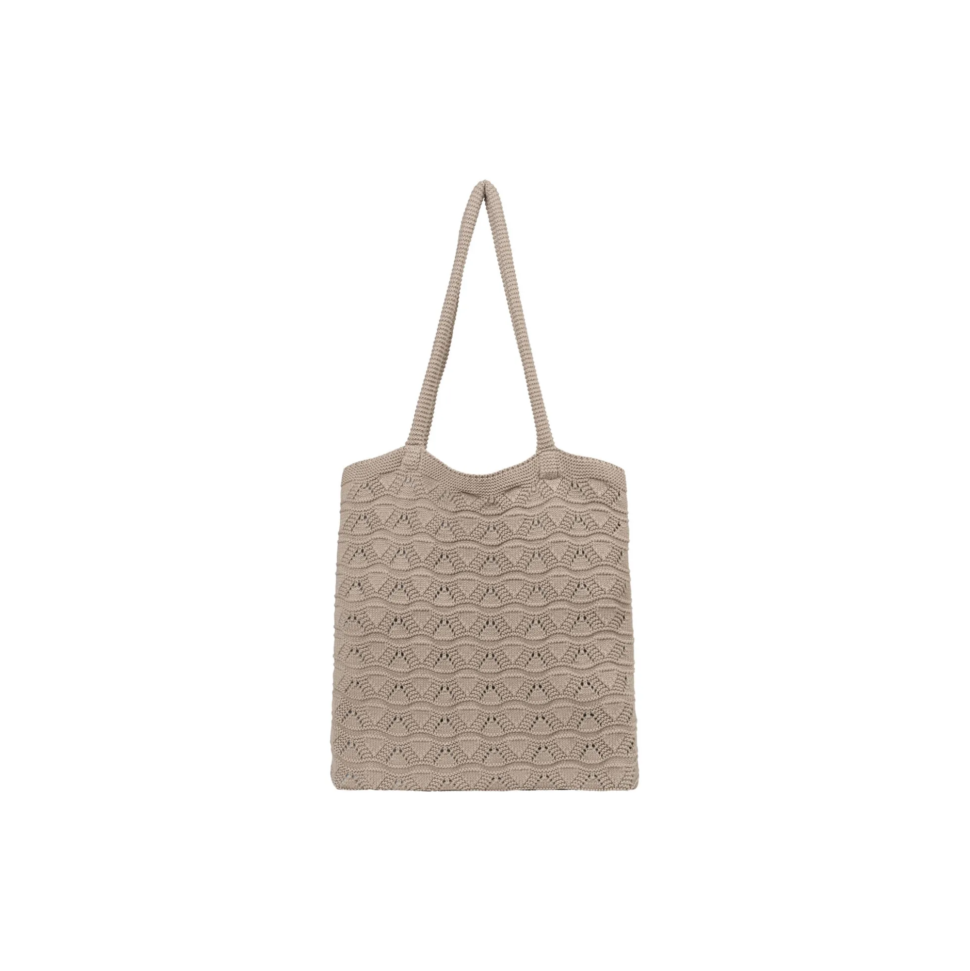 Strikket Net, khaki