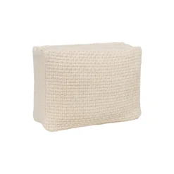 Strikket Toilettaske Petra, beige melange