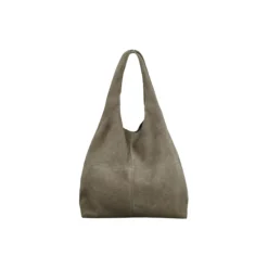 Suede Dalliea Bag, adobe