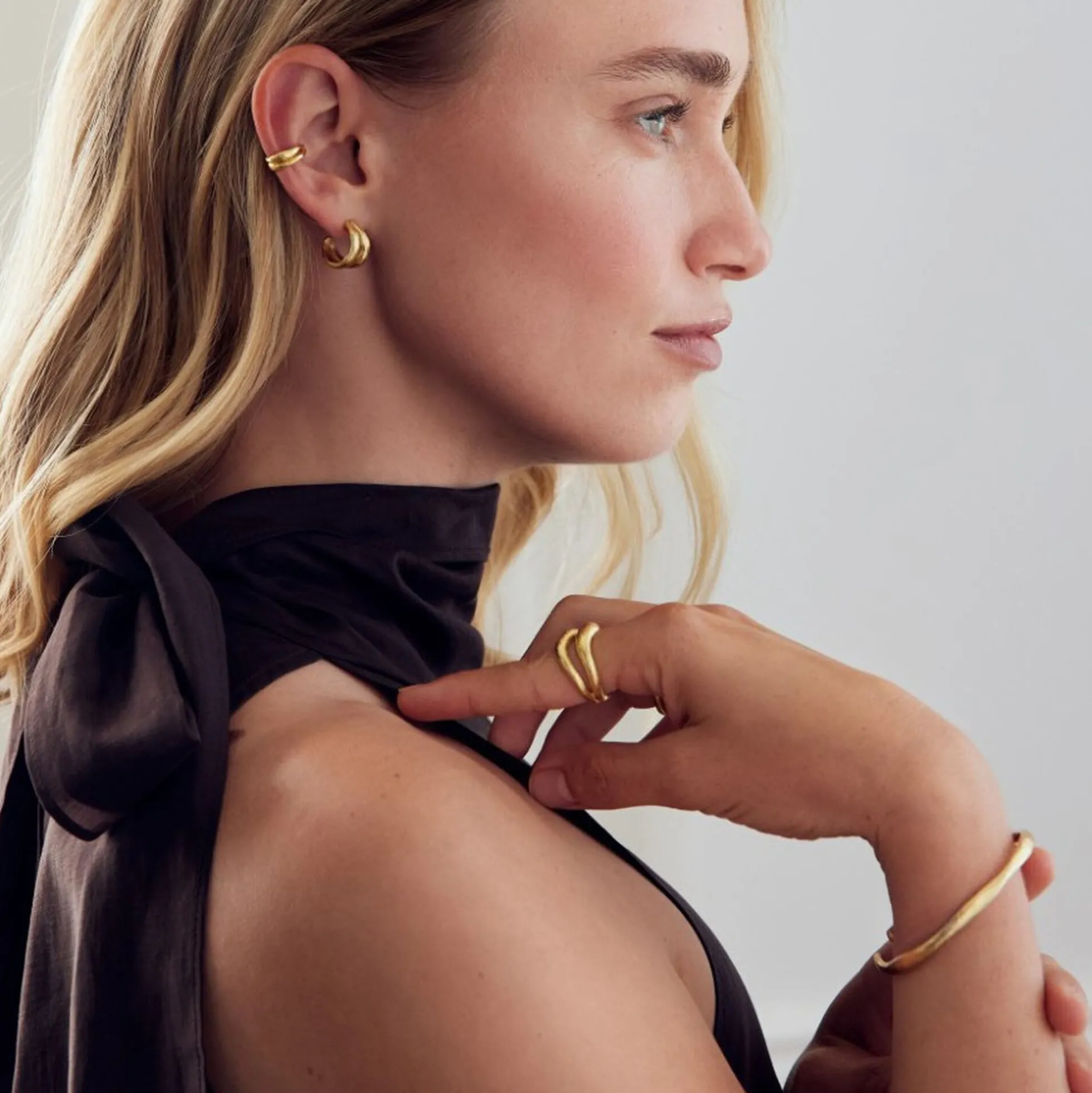 Suki bangle, forsølvet