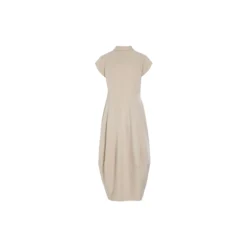 Sukosu kjole med krave, ivory