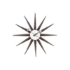 Sunburst vægur, walnut