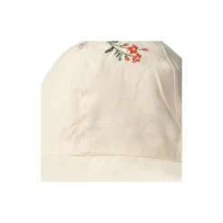 Sun Hat Daisy, ivory embroidery flowers