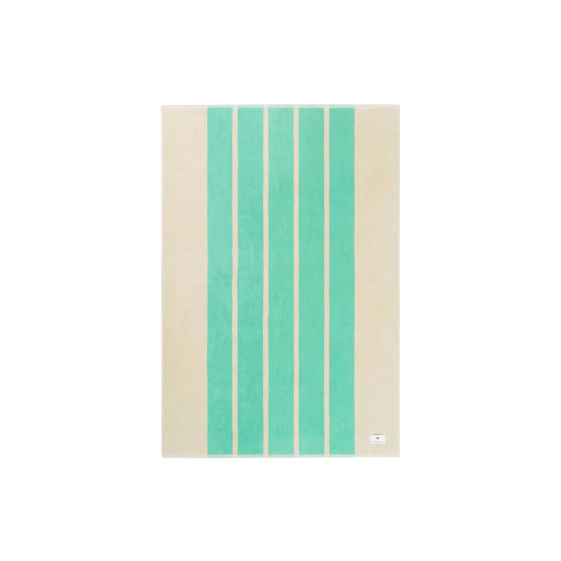 SUN STRIPE strandhåndklæde, mint green