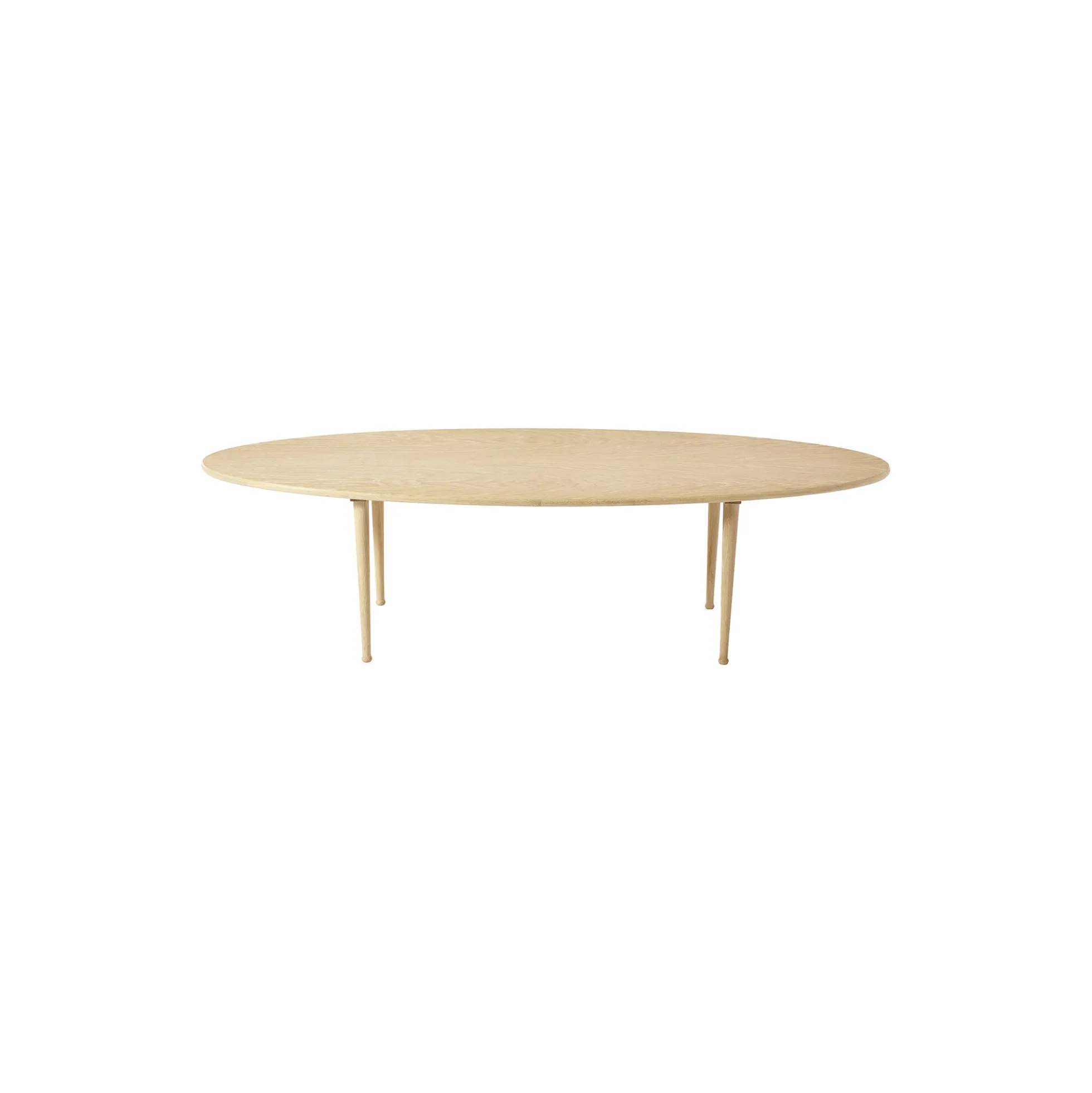 Surf Table, hvidolieret eg