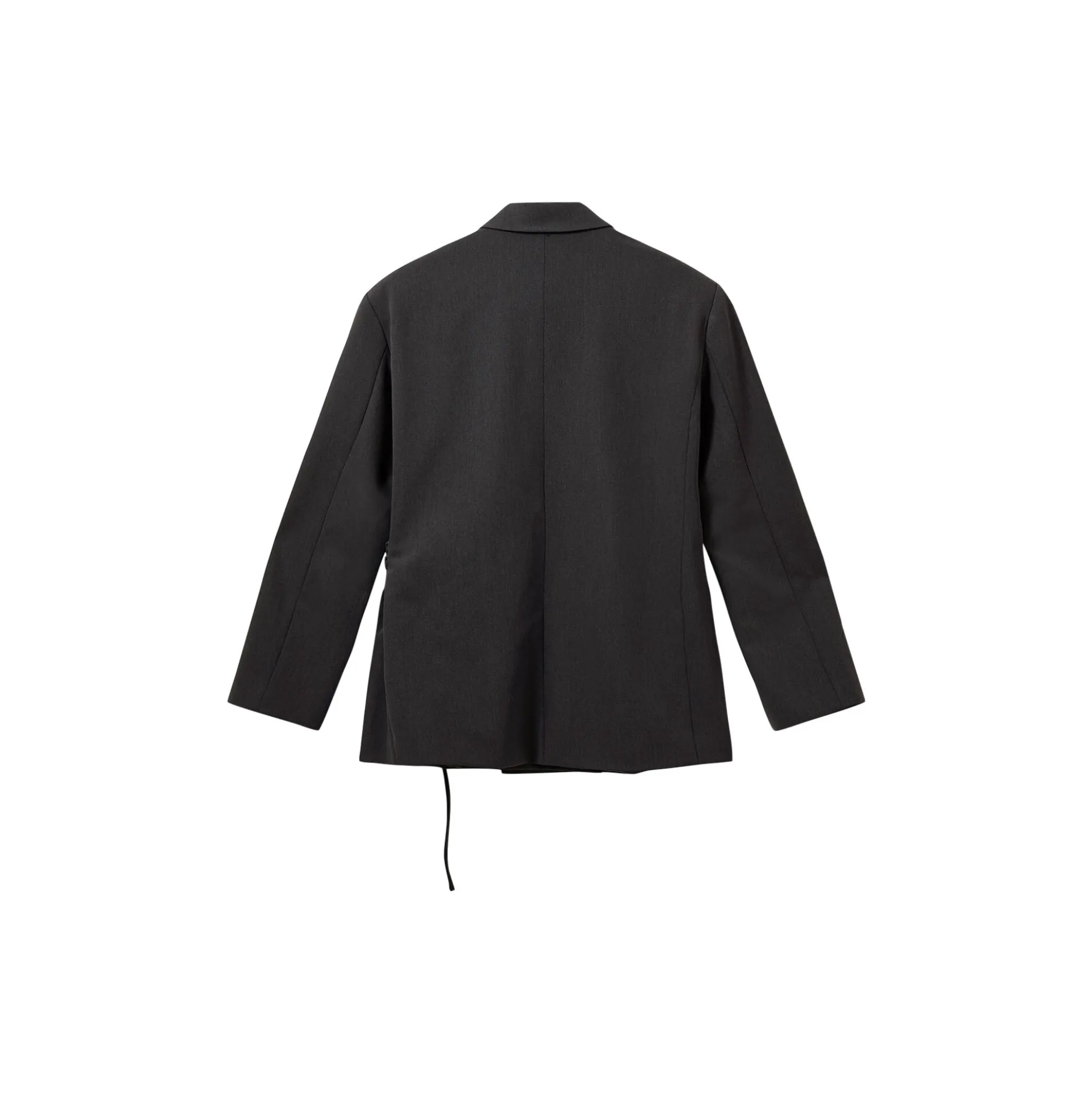 SussieSW Tie String Blazer, dark grey