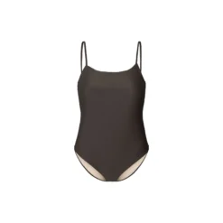 Swimsuit Bandeau Bay, almost black