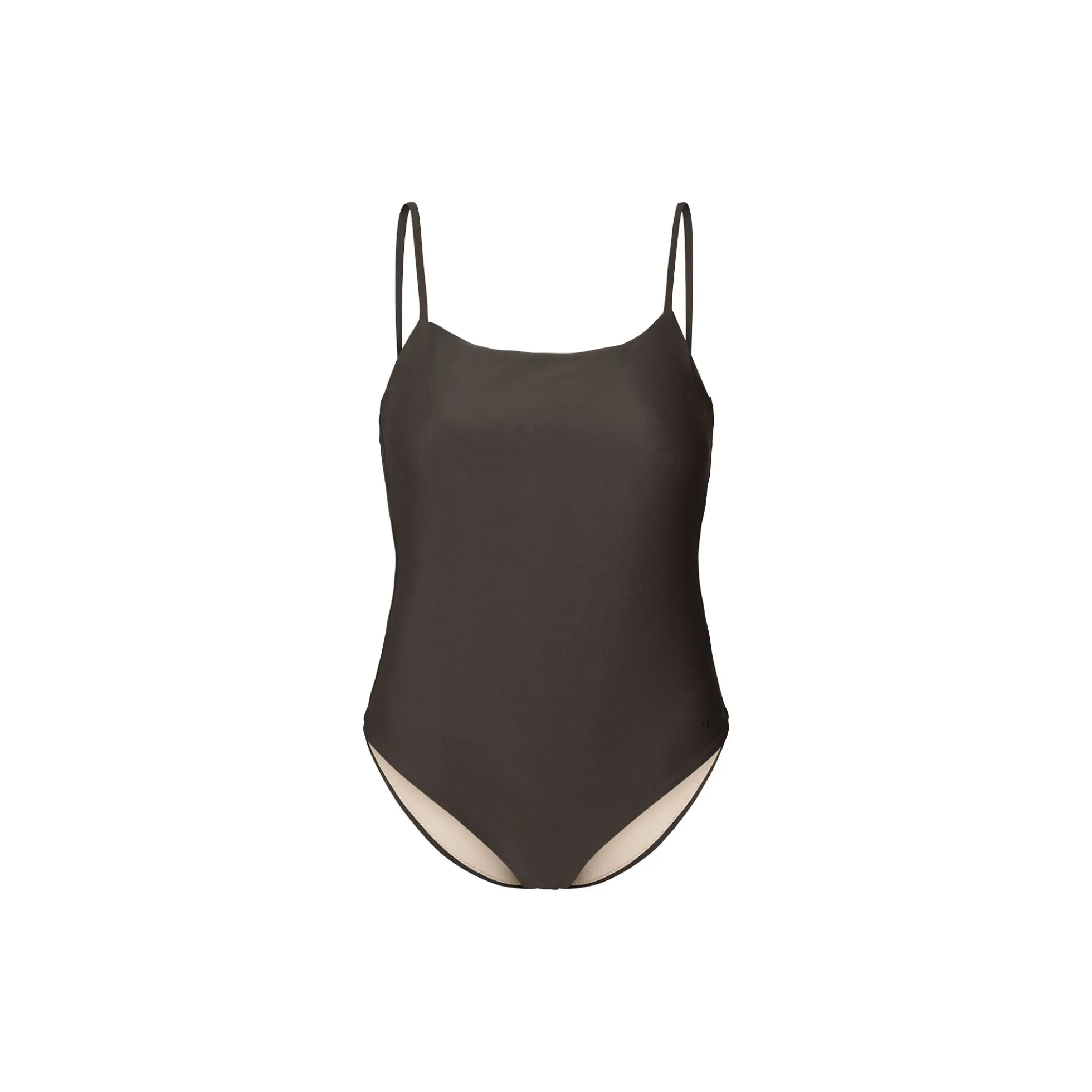Swimsuit Bandeau Bay, almost black