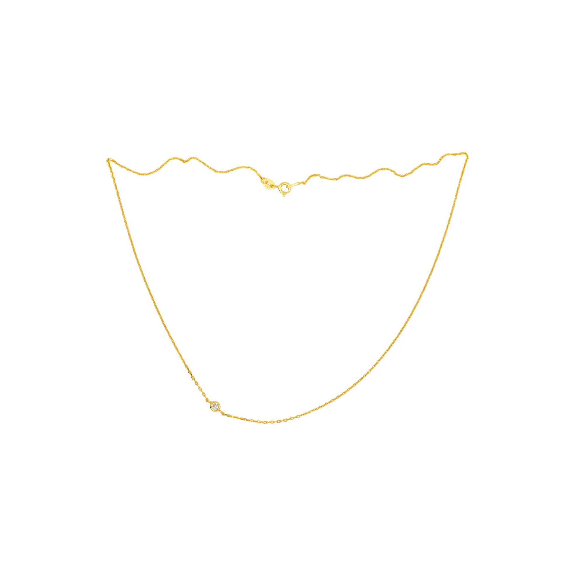 Swirl halskæde