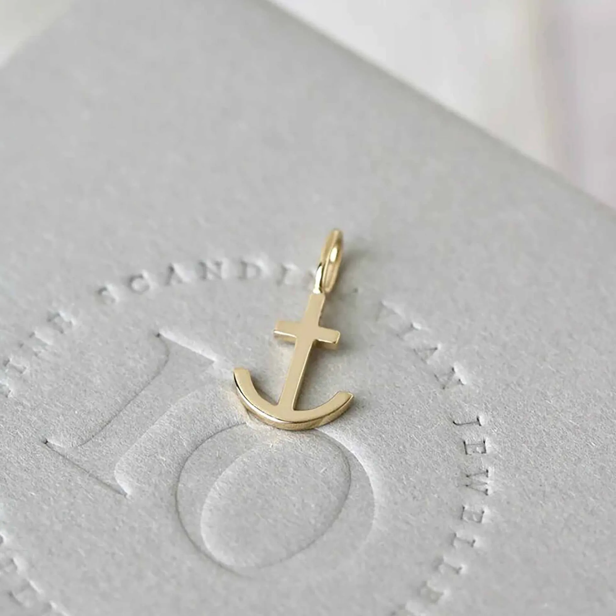 Symbols Håb vedhæng, guld