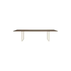 70/70 Table, solid smoked oak/sand