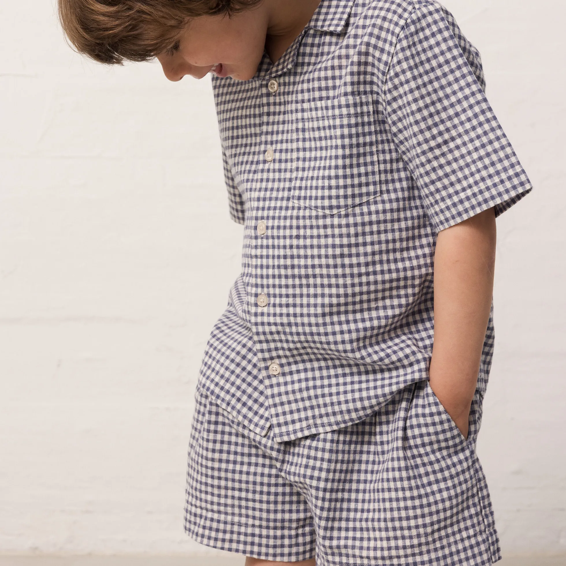 Tage Shirt, marine check