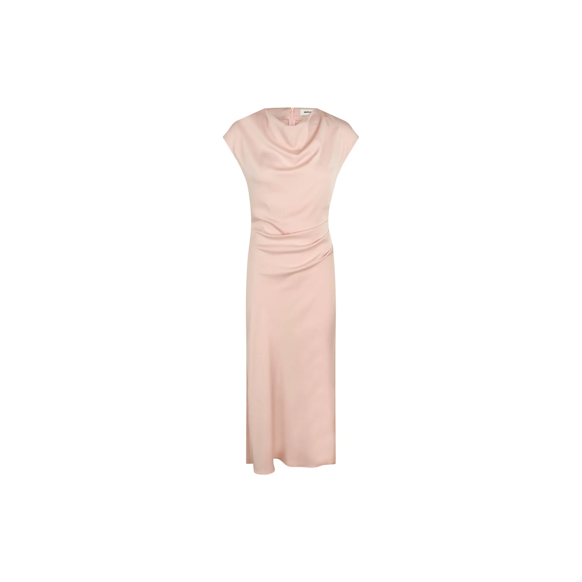 Tailormd dress, peach whip
