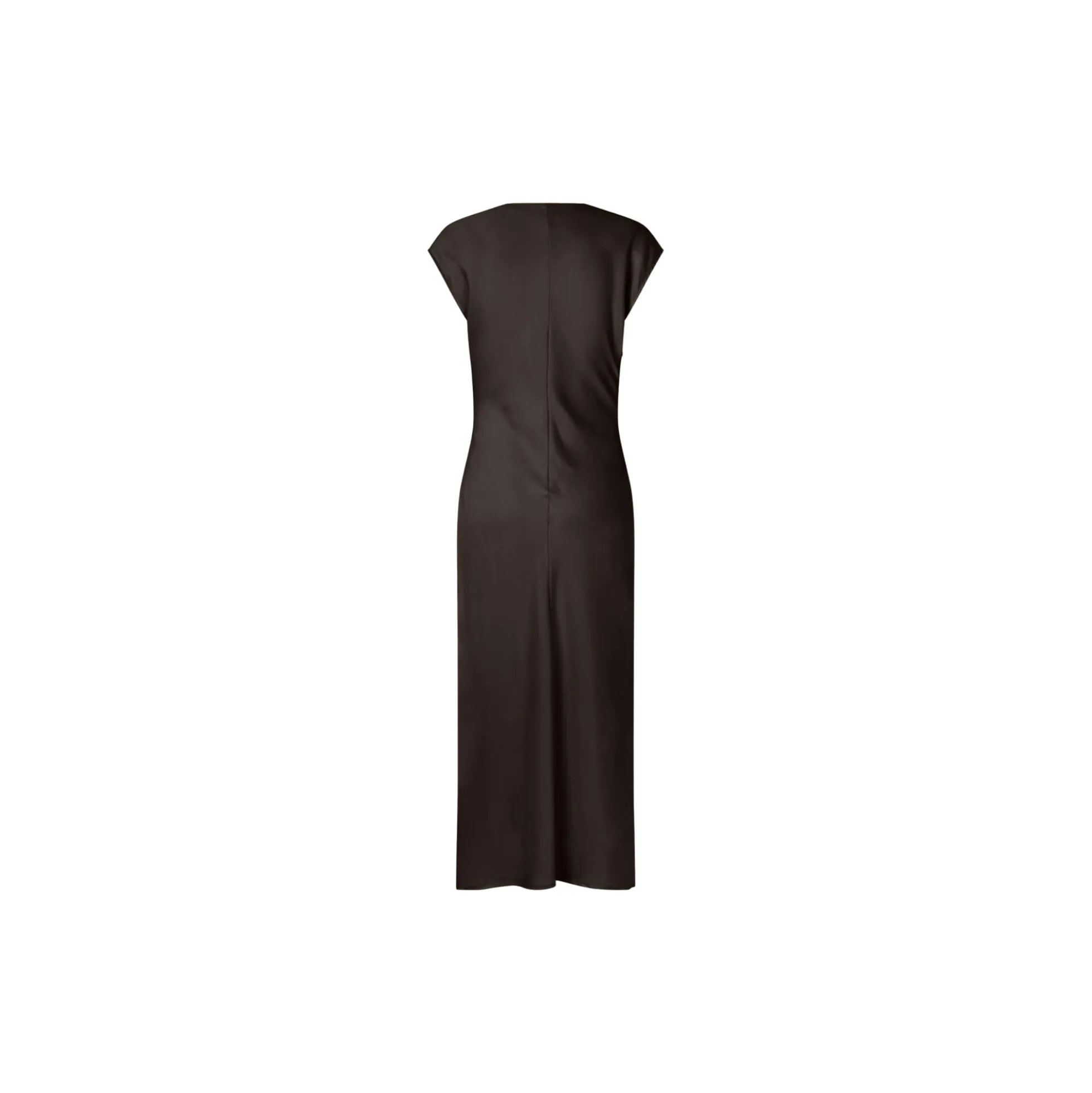 Tailormd dress, seal brown