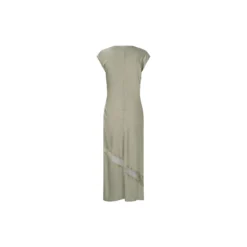 Tailormd lace dress, moss gray