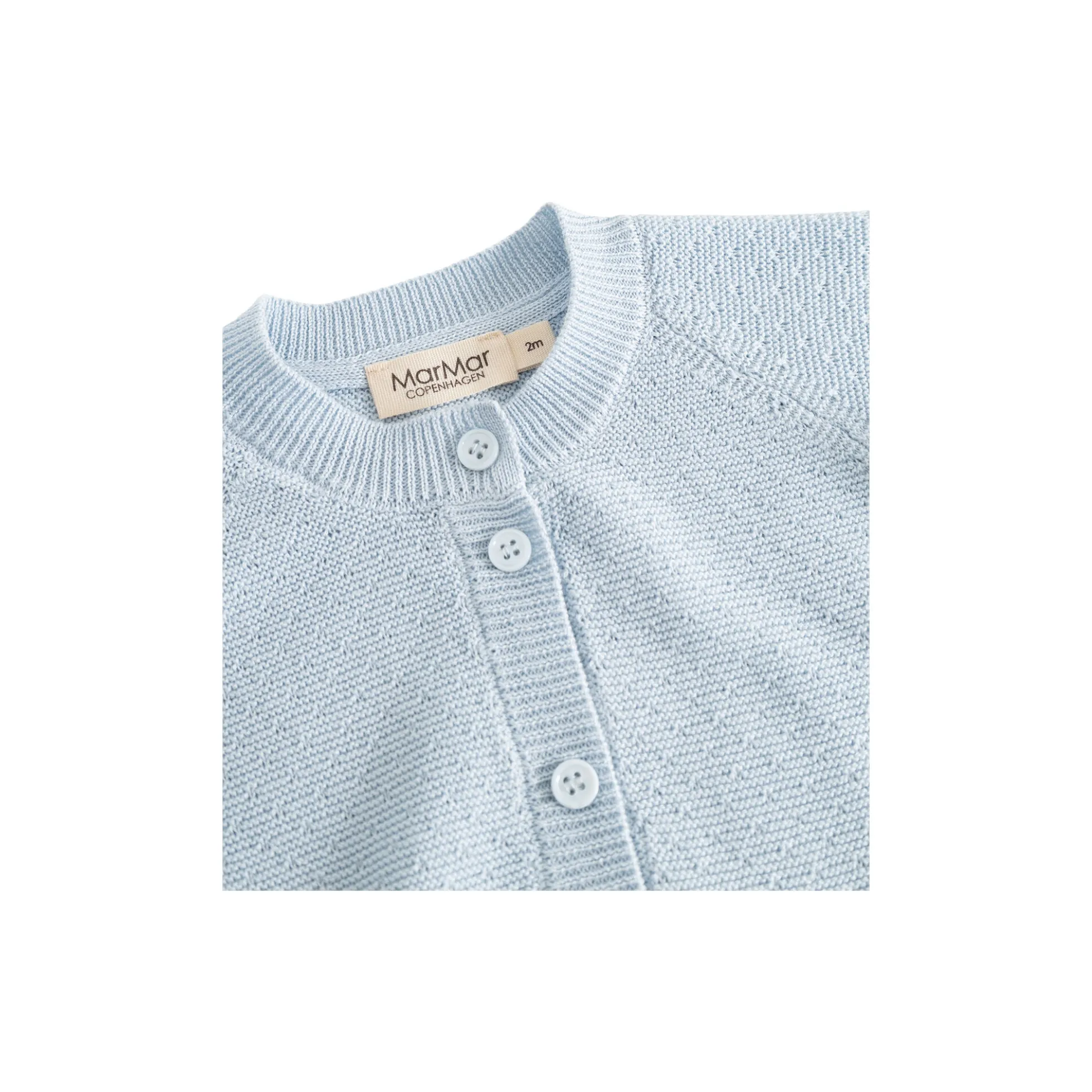 Taki Knitted Cardigan, cerulean sky