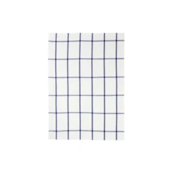 TAULO Viskestykkesæt Firkantet, white/mazarine blue