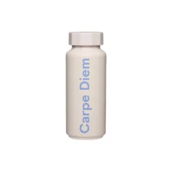 Termoflaske CARPE DIEM, pastel beige