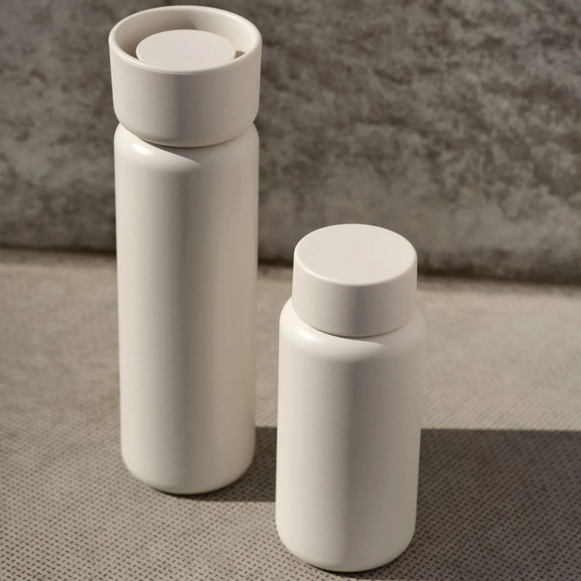 Termoflaske Singles 400 ml, cream