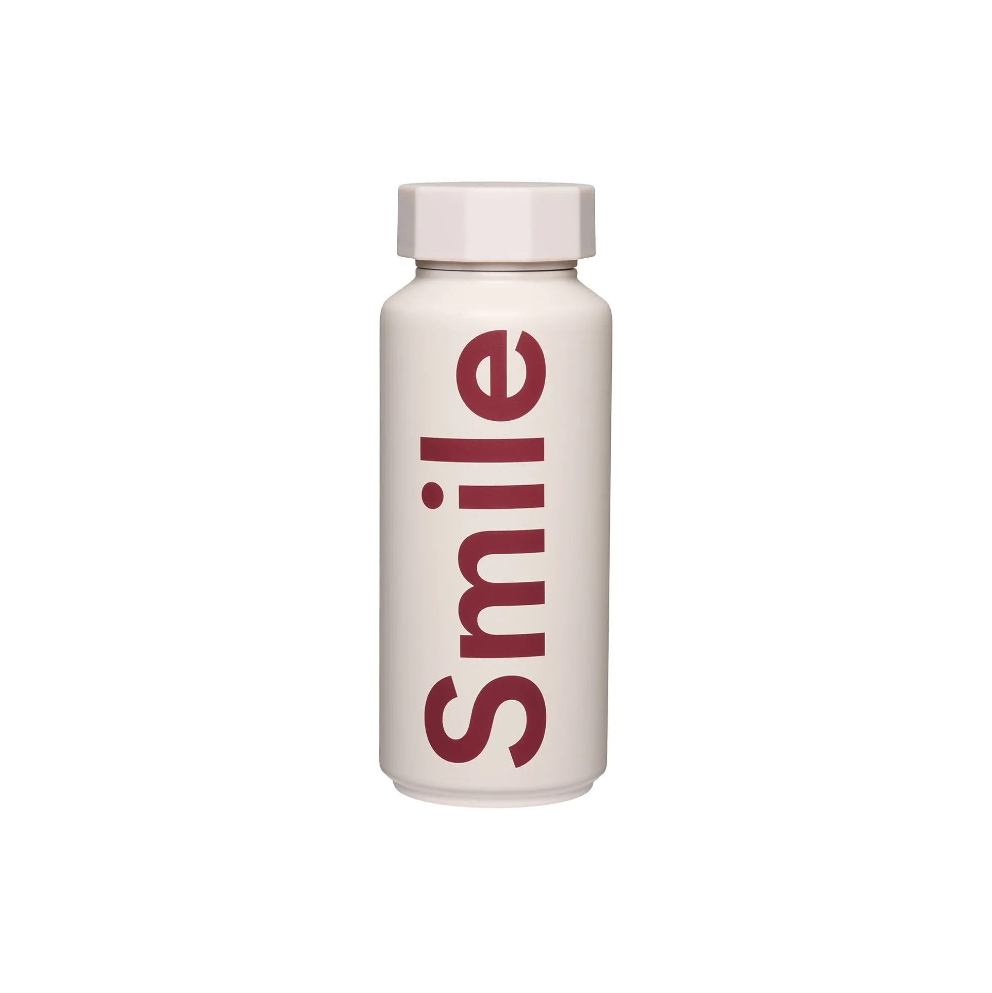 Termoflaske SMILE, pastel beige