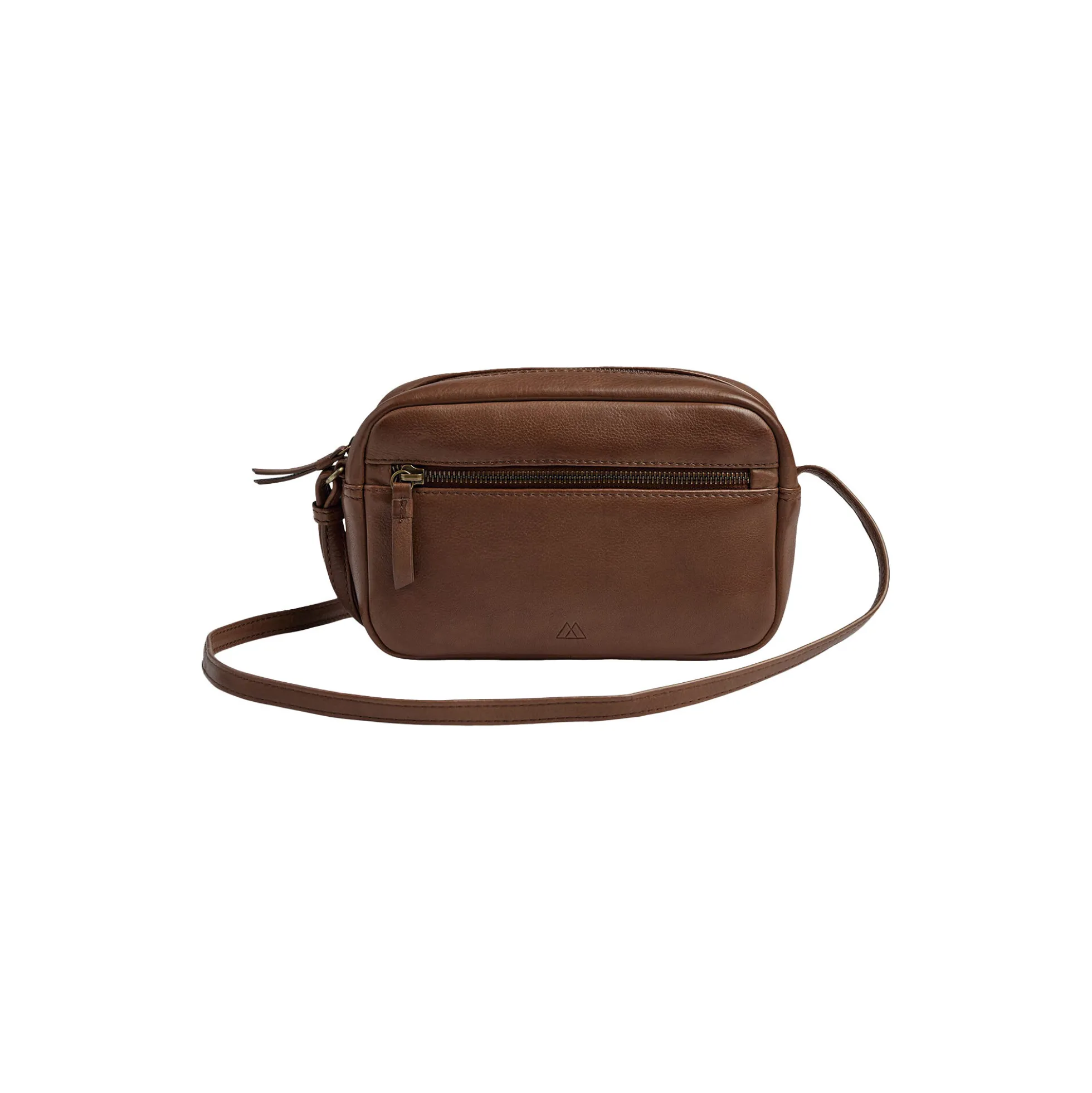 TerraMBG Crossbody Bag Soft Vintage, cognac w/br. gold