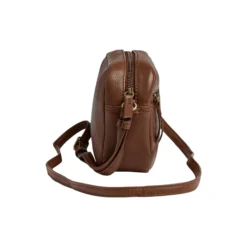TerraMBG Crossbody Bag Soft Vintage, cognac w/br. gold
