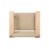 The Canvas Chair loungestol med hynde, sæbebehandlet eg/kanvas