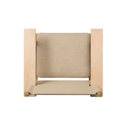 The Canvas Chair loungestol med hynde, sæbebehandlet eg/kanvas