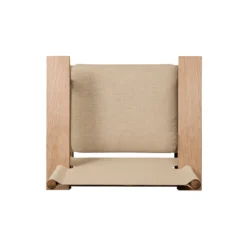 The Canvas Chair loungestol med hynde, olieret eg/kanvas