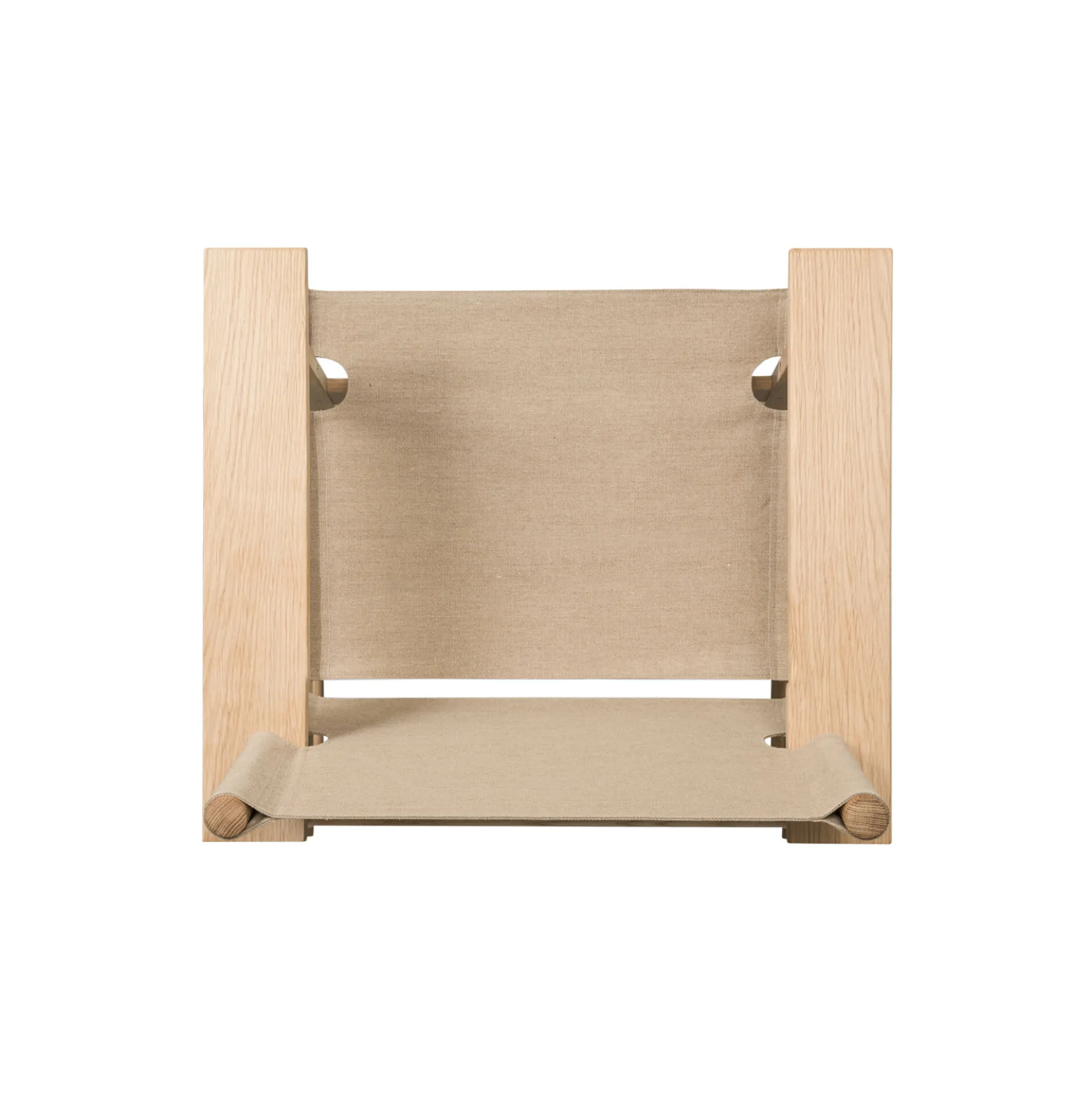 The Canvas Chair loungestol, olieret eg/kanvas