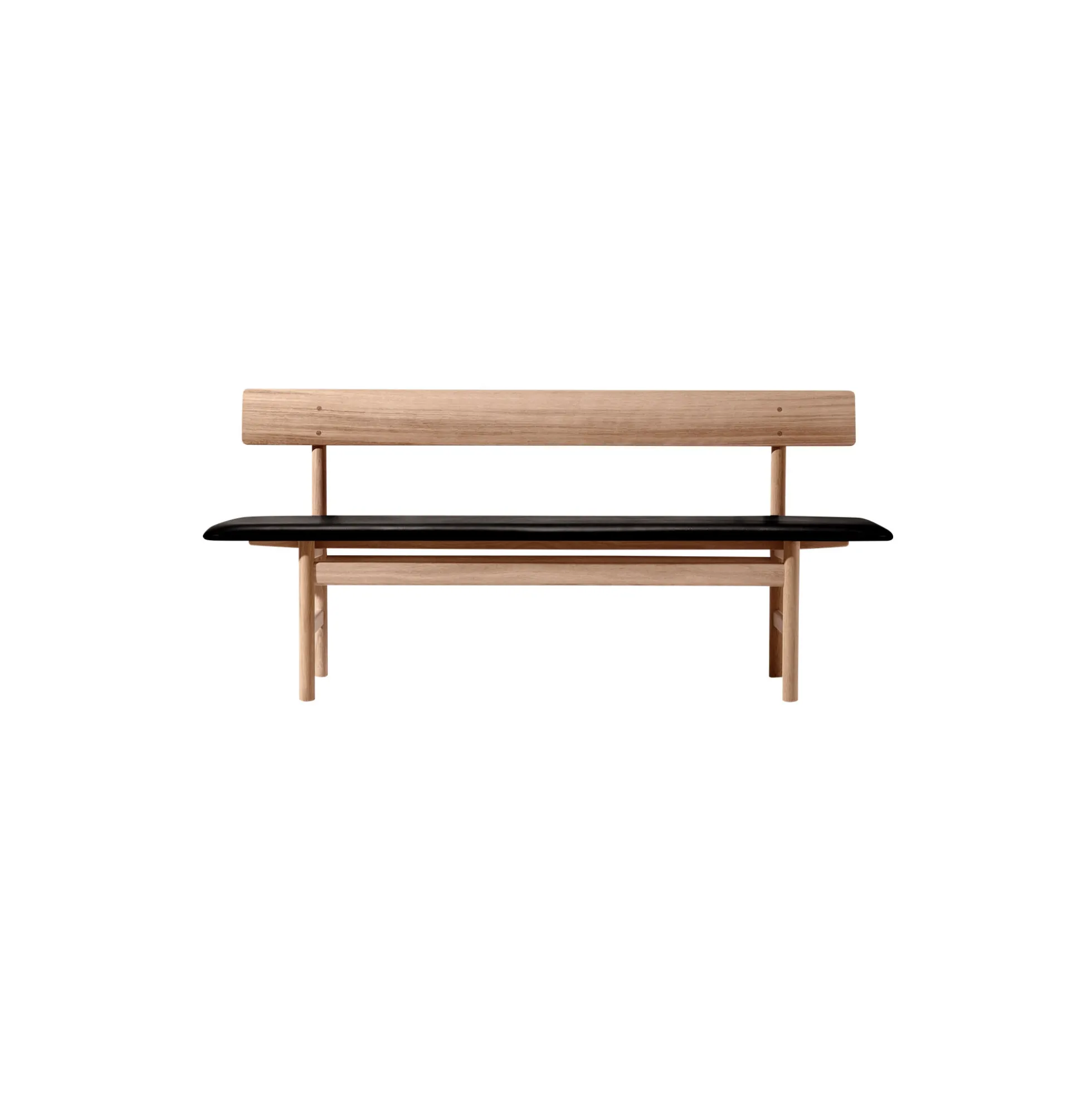 The Mogensen Bench bænk, olieret eg/black