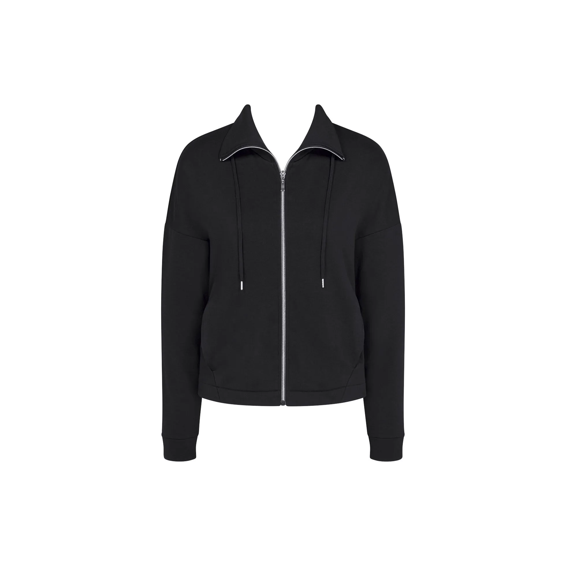 Thermal joggingbluse, black