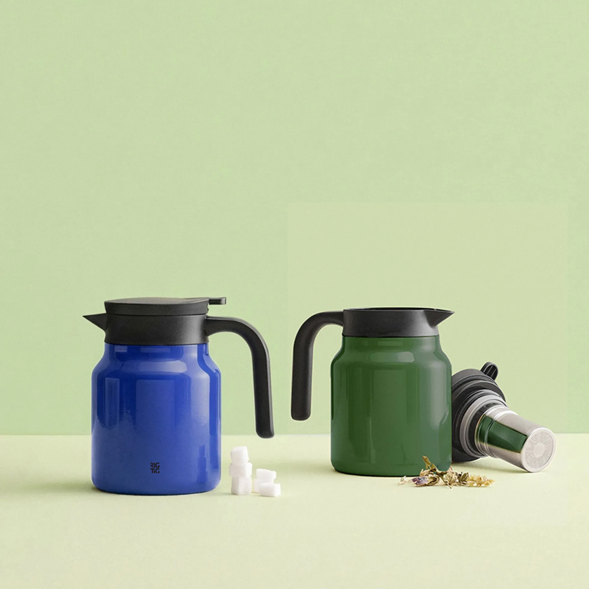 THERM-IT termokande 0.9 l., dark green