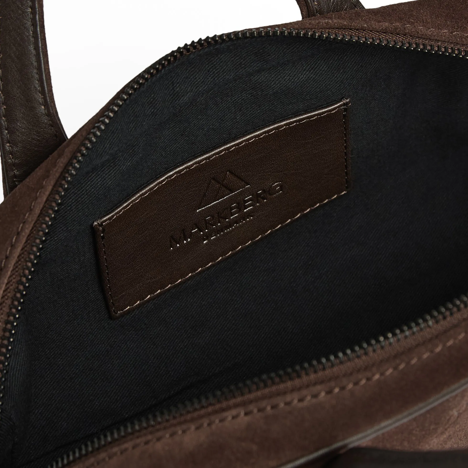 ThoraMBG Bag Suede, dark brown