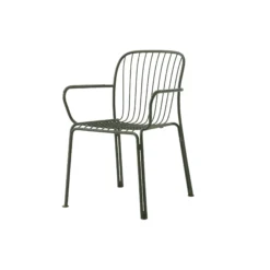 Thorvald SC95 Outdoor Armchair, bronze green