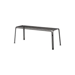 Thorvald SC112 Outdoor Bench, warm black