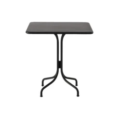 Thorvald SC97 Outdoor Café Table Square, warm black