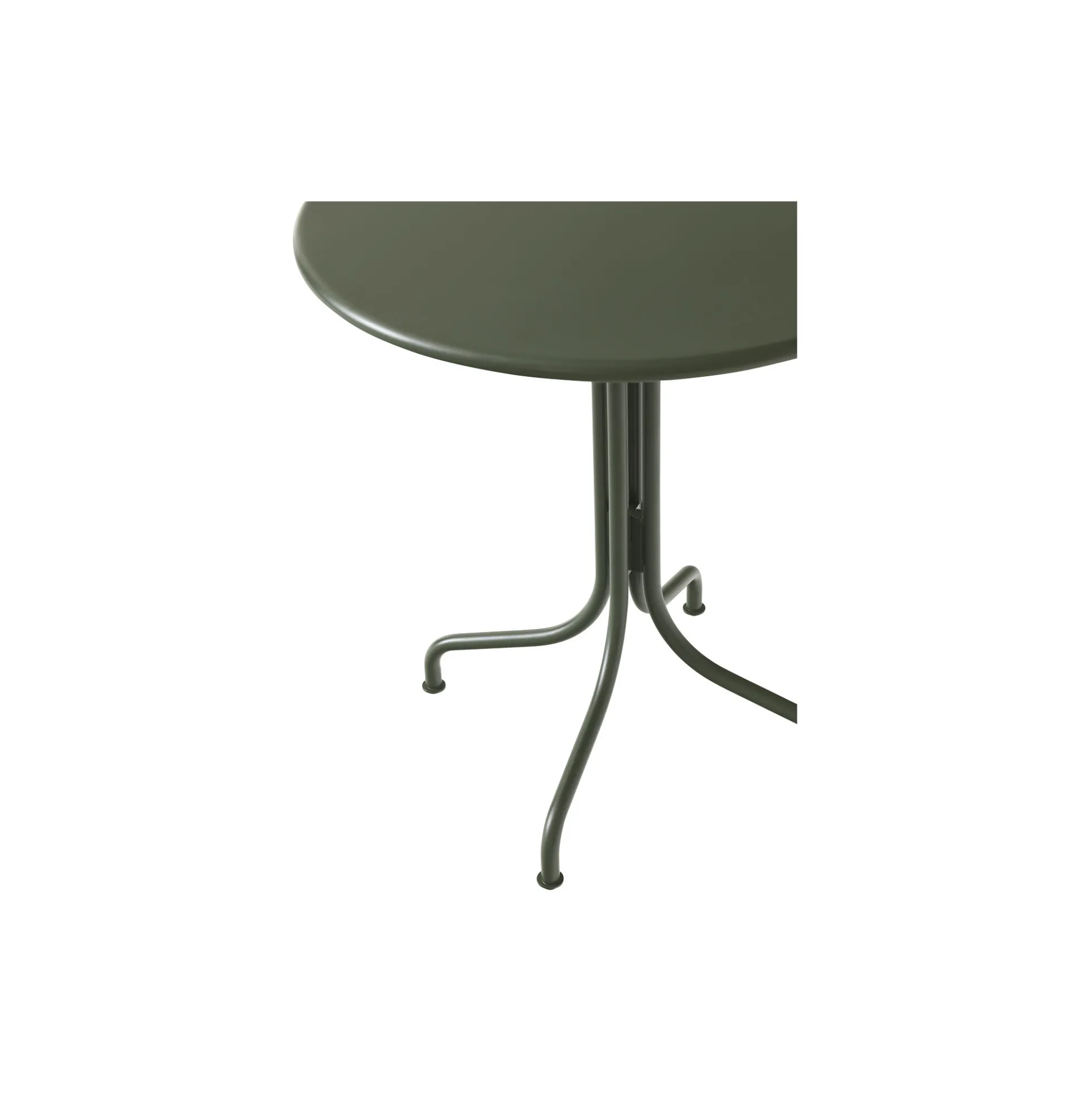 Thorvald SC96 Outdoor Café Table Round, bronze green