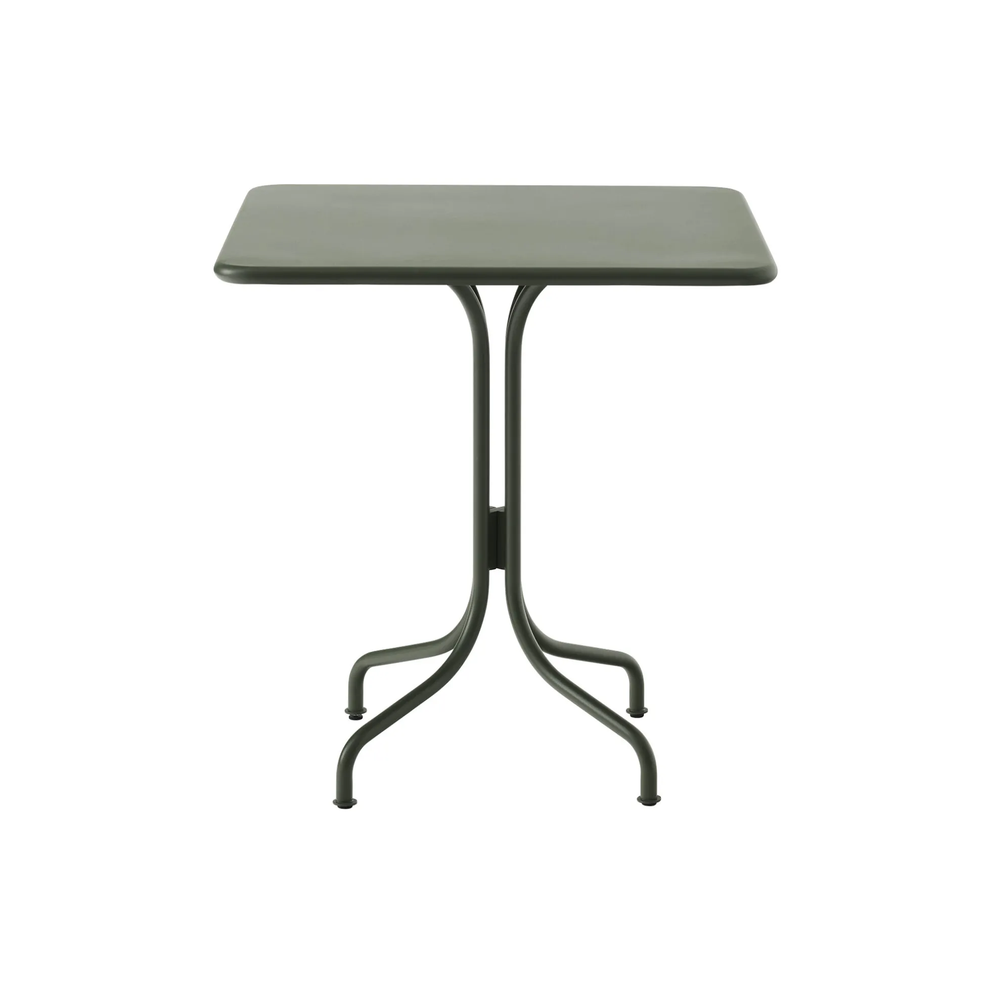 Thorvald SC97 Outdoor Café Table Square, bronze green