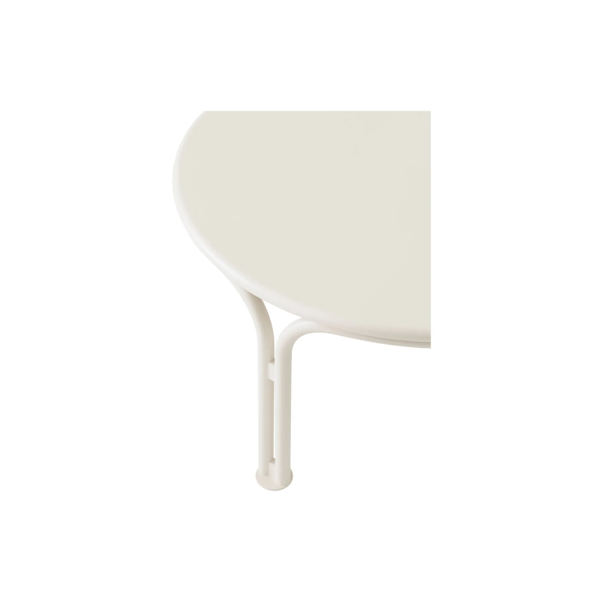 Thorvald SC108 Outdoor Coffee Table, ivory
